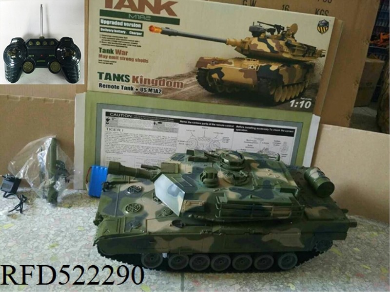2.4G 1:107 US M1A2 TANK