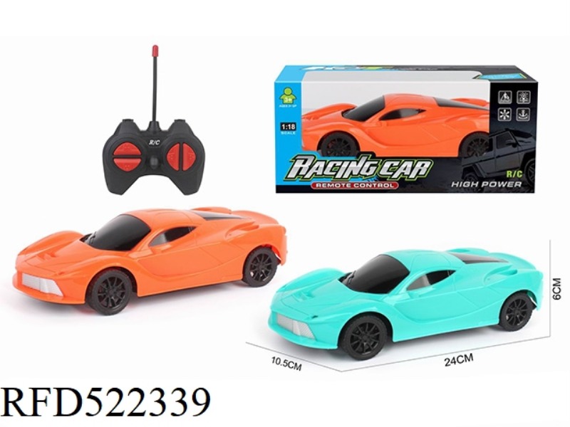 1:18 FOUR-CHANNEL REMOTE CONTROL CAR FERRARI (NOT INCLUDE)