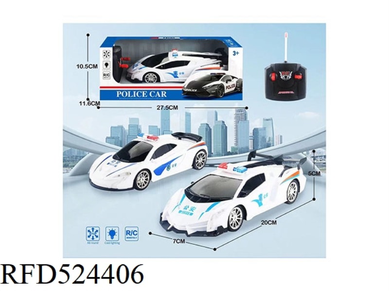 1:18 SIMULATION POLICE CAR