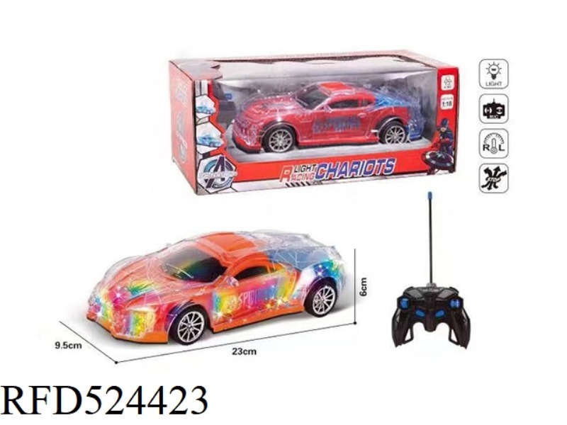 1:18 LIGHT SPIDER-MAN REMOTE CONTROL CAR