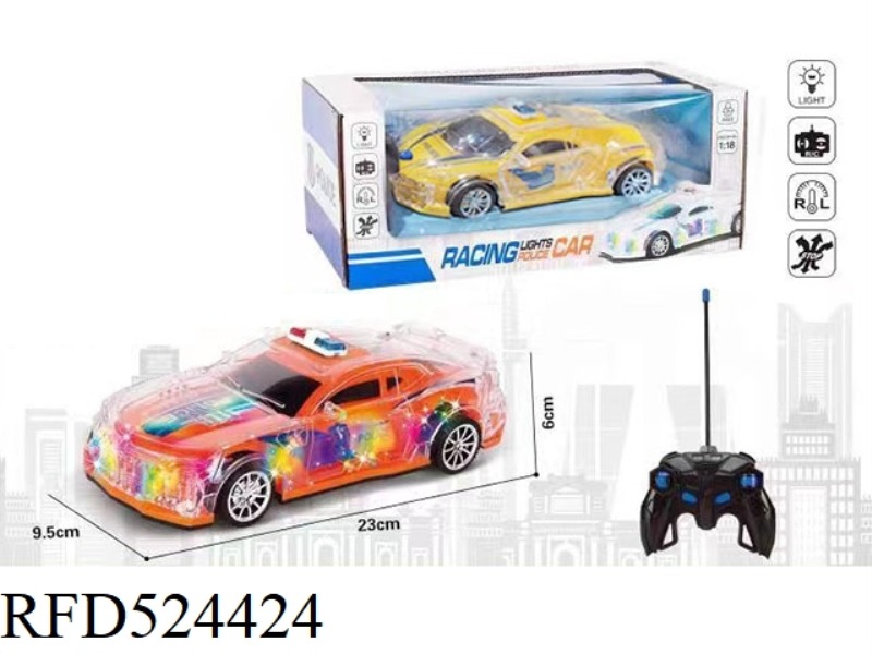 1:18 LIGHT REMOTE CONTROL CAR