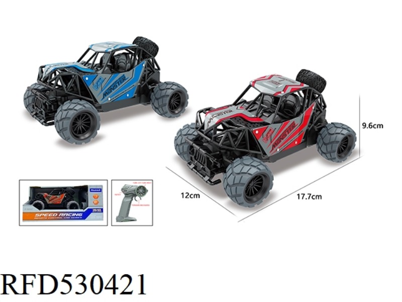 1:18 ALLOY IRON SHEET MODIFIED OFF-ROAD VEHICLE 2.4G