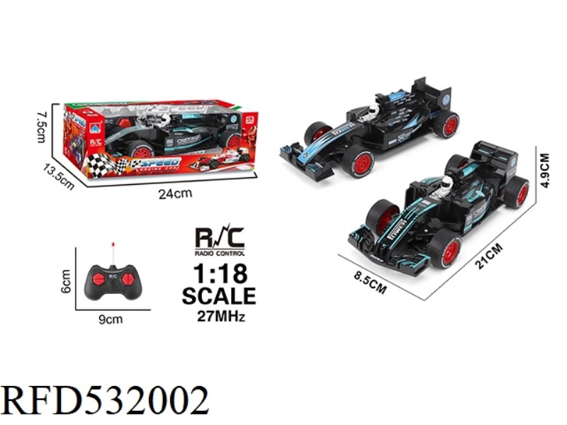 1:18 FOUR-WAY EQUATION CAR