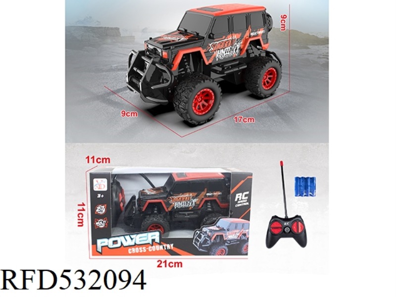 FOUR-CHANNEL REMOTE CONTROL MERCEDES BENZ SMALL OFF-ROAD VEHICLE