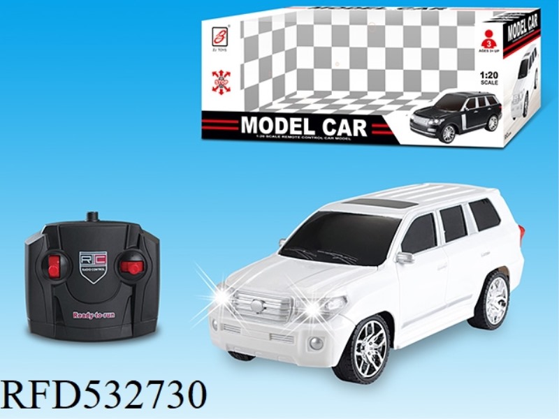 1:20 FOUR-WAY SIMULATION REMOTE CONTROL VEHICLE (WITHOUT ELECTRICITY)