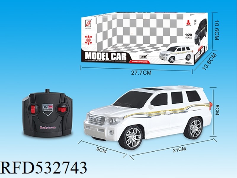 TOYOTA FOUR-WAY REMOTE CONTROL VEHICLE (NO ELECTRICITY PACKAGE)