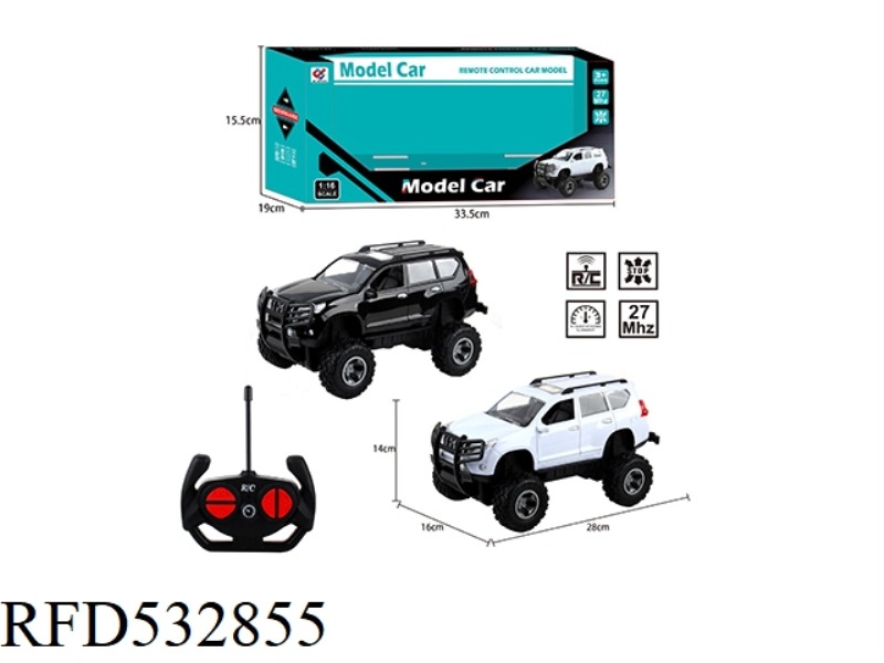 27MHZ FOUR-CHANNEL REMOTE CONTROL CAR