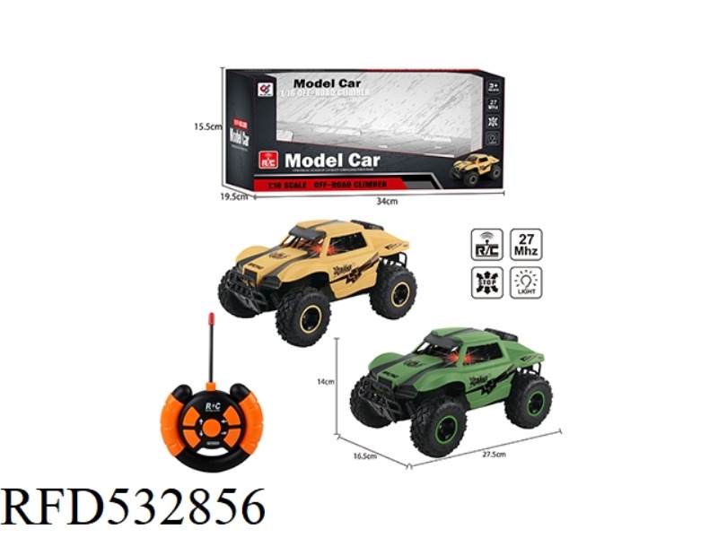 27MHZ FOUR-CHANNEL REMOTE CONTROL CAR