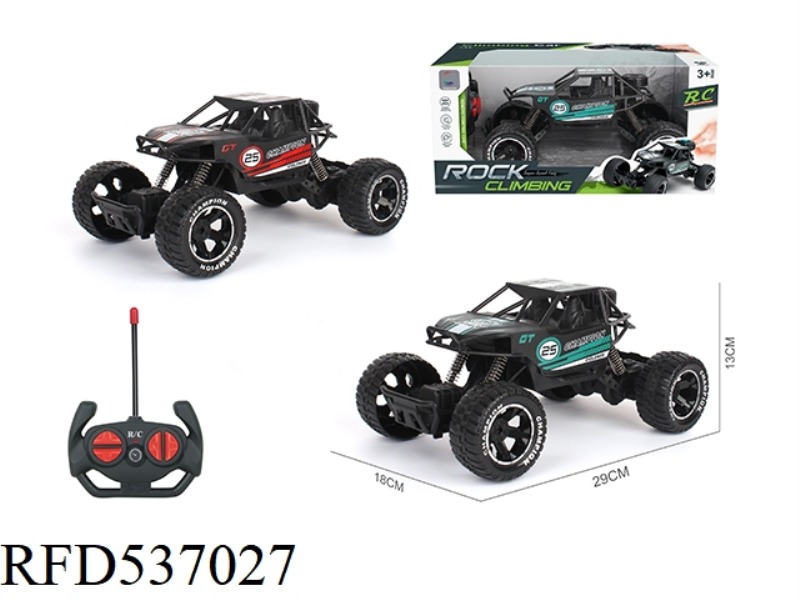 REMOTE CONTROL CLIMBING CAR WITH FOUR LIGHTS