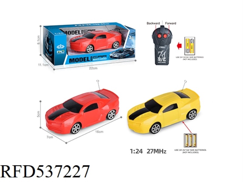 27MHZ 1:24 DITONG BUMBLEBEE REMOTE CONTROL CAR  (NOT INCLUDE)