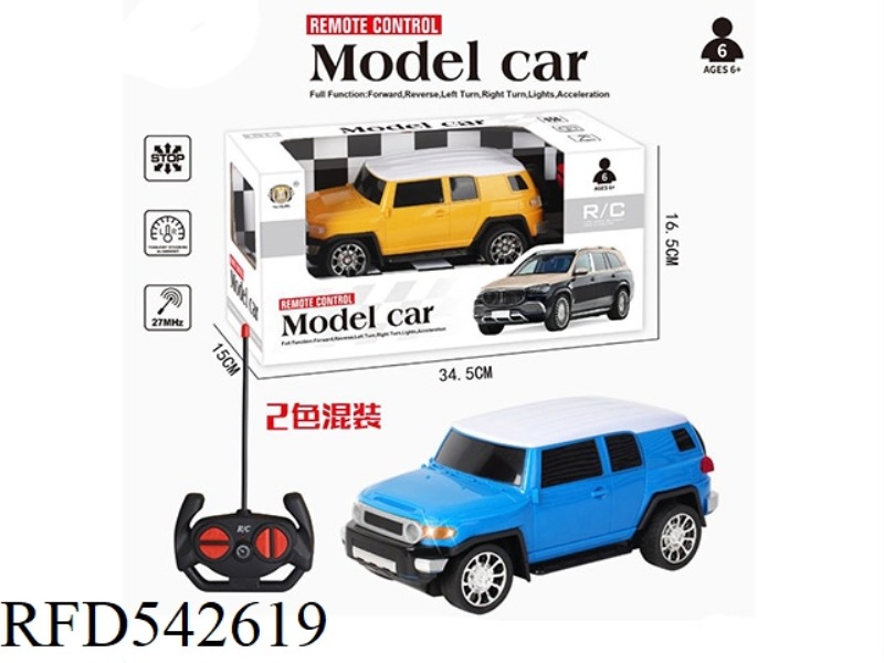 1:16 SIMULATION TOYOTA LAND CRUISER REMOTE CONTROL CAR