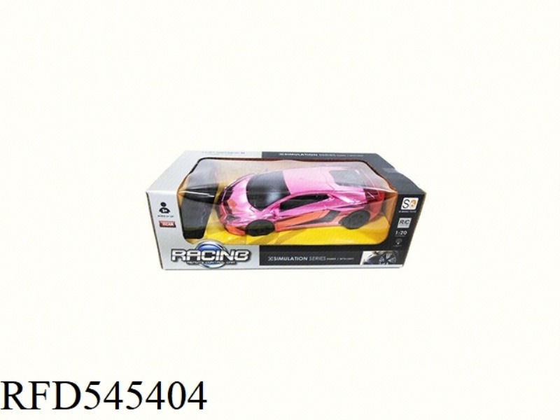 TWO WAY REMOTE CONTROL RACING CAR WITH LIGHTS