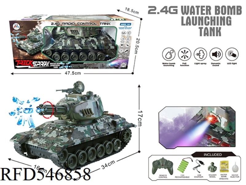 ELEVEN WATER BOMB TANK 2.4G