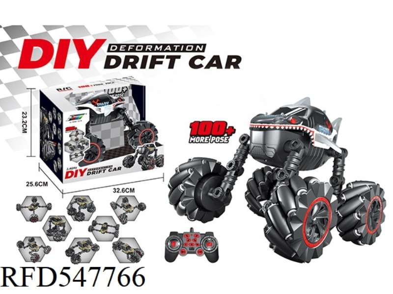 SHARK SIDESHIFT DEFORMATION DIY STUNT CAR