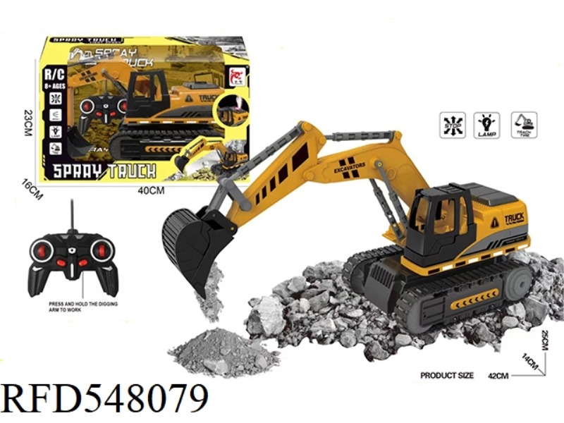 FIVE-PASS BAND SPRAY EXCAVATOR