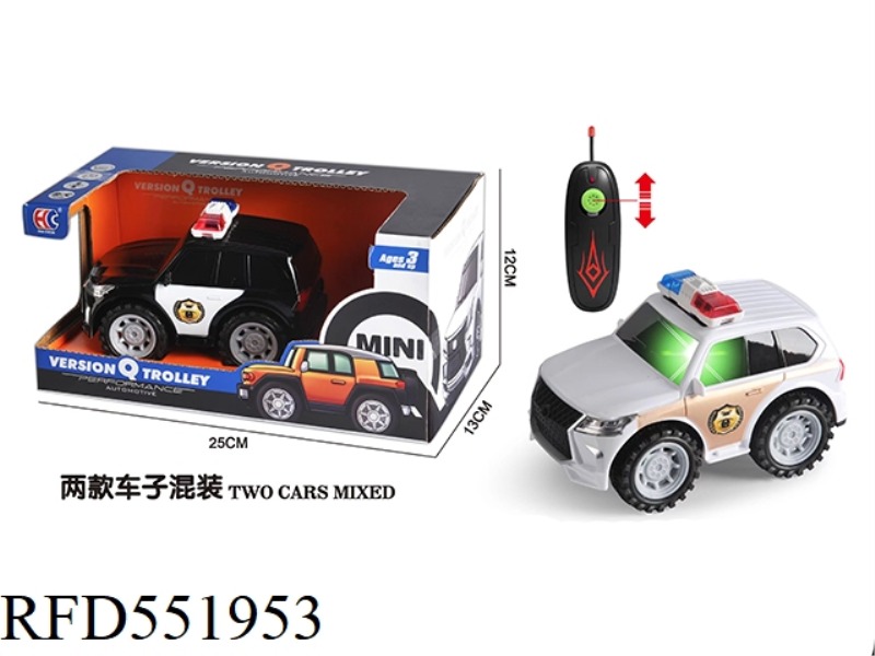 MINI LEXUS 570 TWO-CHANNEL REMOTE CONTROL POLICE CAR