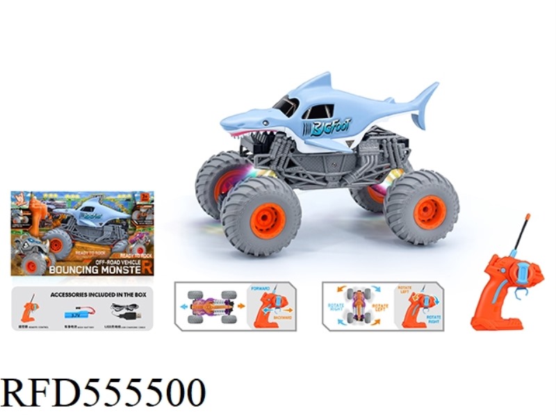 1:16 27MHZ RC 4CH RC CLIMBING SHARK TRUCK
