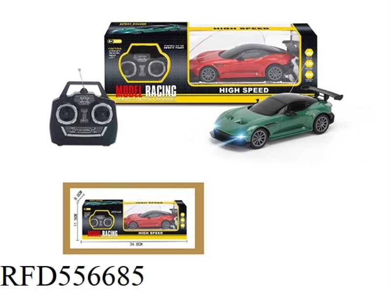 1:24 FOUR-CHANNEL REMOTE CONTROL CAR