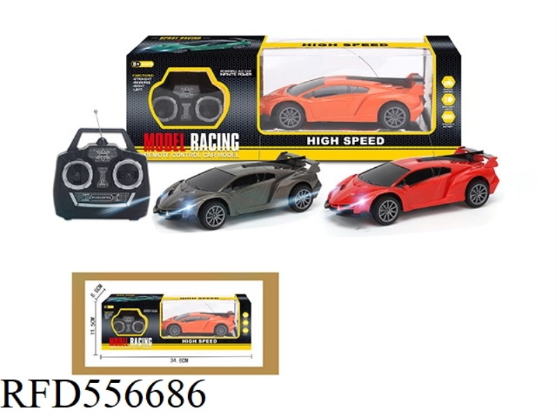 1:24 FOUR-CHANNEL REMOTE CONTROL CAR