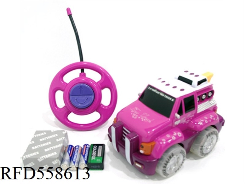 TWO REMOTE CONTROL PADDLE WHEEL BABP CONSTRUCTION TRAILER