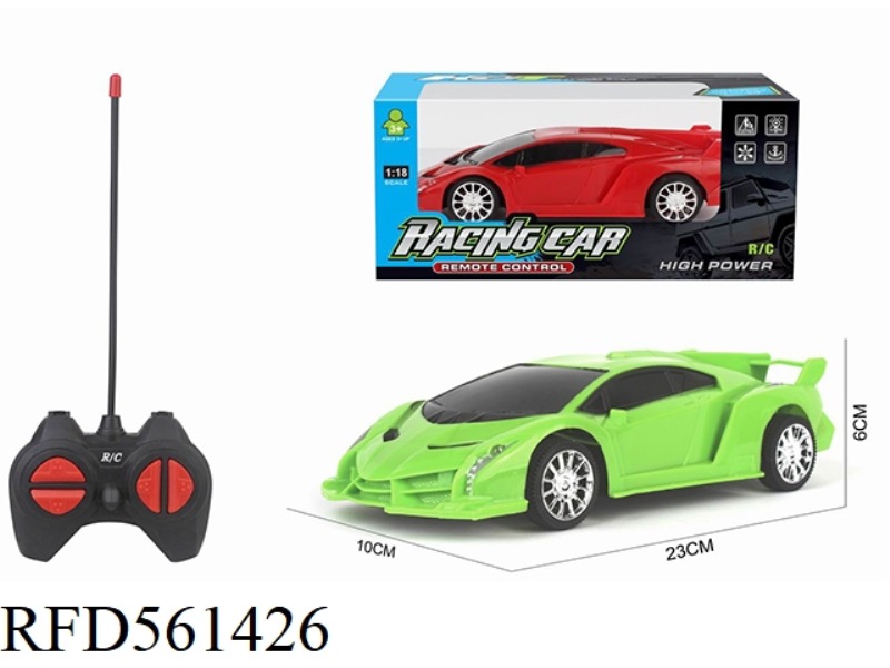 1:18 FOUR-WAY REMOTE CONTROL CAR RAMBO