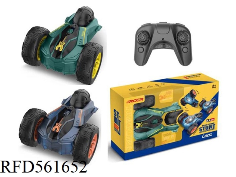 2.4G REMOTE CONTROL THREE-WHEELED STUNT CAR