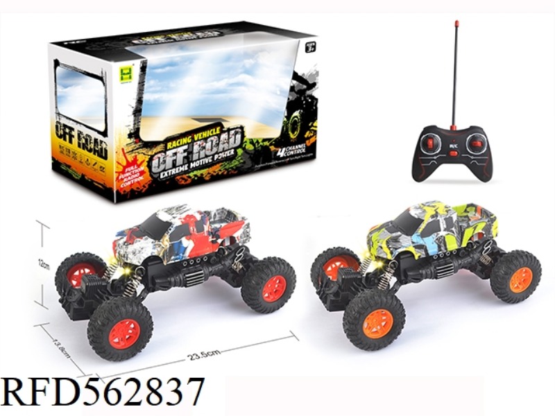 WATERMARK PICKUP BIGFOOT FOUR-WAY LIGHT REMOTE CONTROL CAR