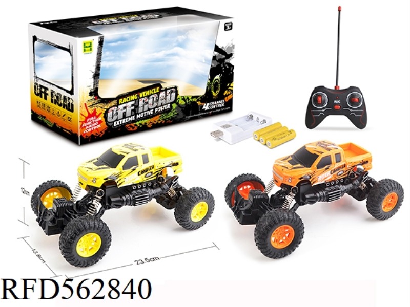 PICKUP BIGFOOT FOUR-WAY LIGHT REMOTE CONTROL CAR