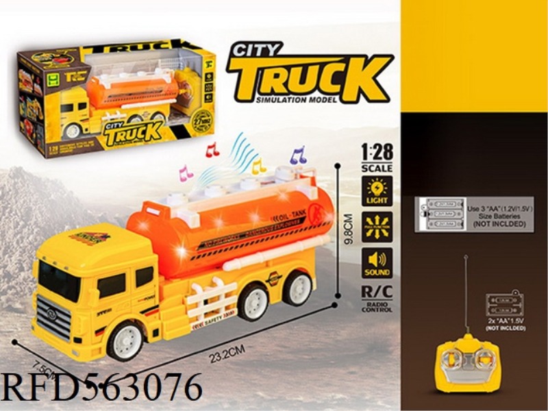 1:28 FIVE LIGHT MUSIC ENGINEERING REMOTE CONTROL CAR