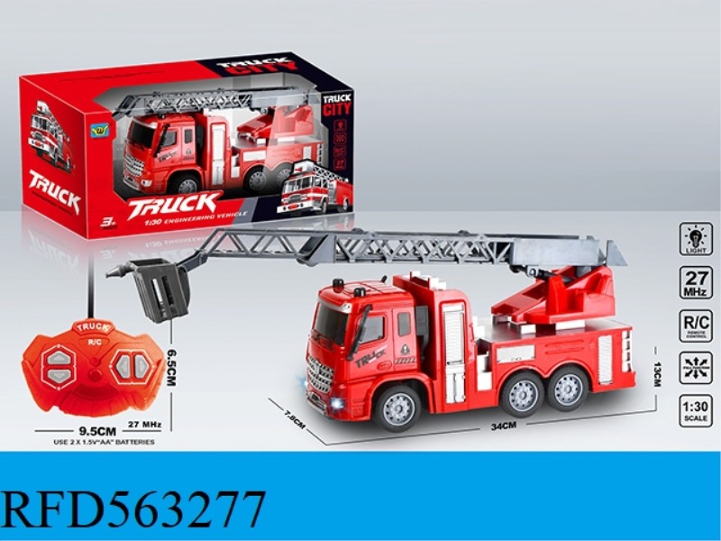 1:30 CONSUMER LADDER FOUR LIGHT REMOTE CONTROL CAR