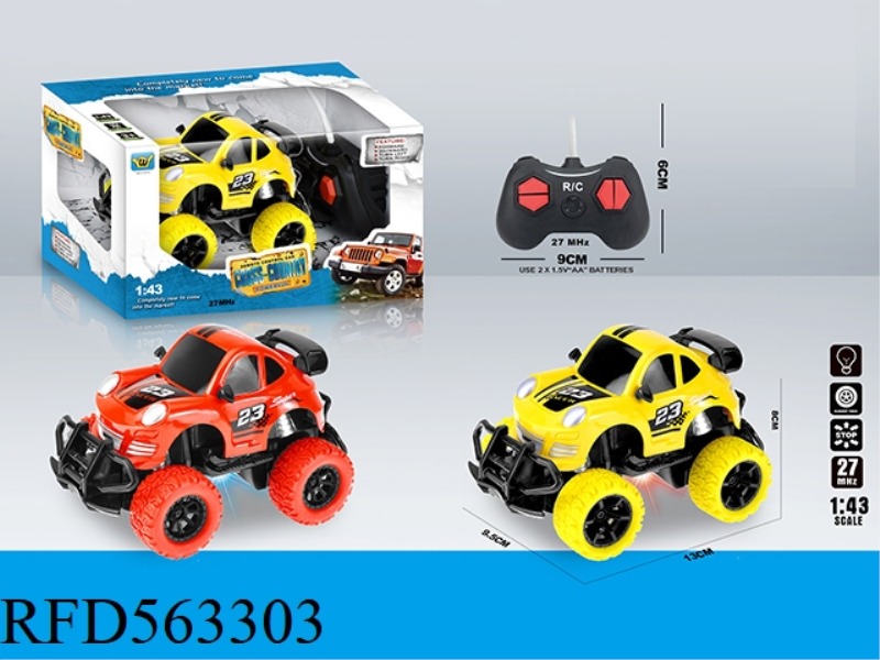 1:43Q FOUR-WAY LIGHT REMOTE CONTROL CAR