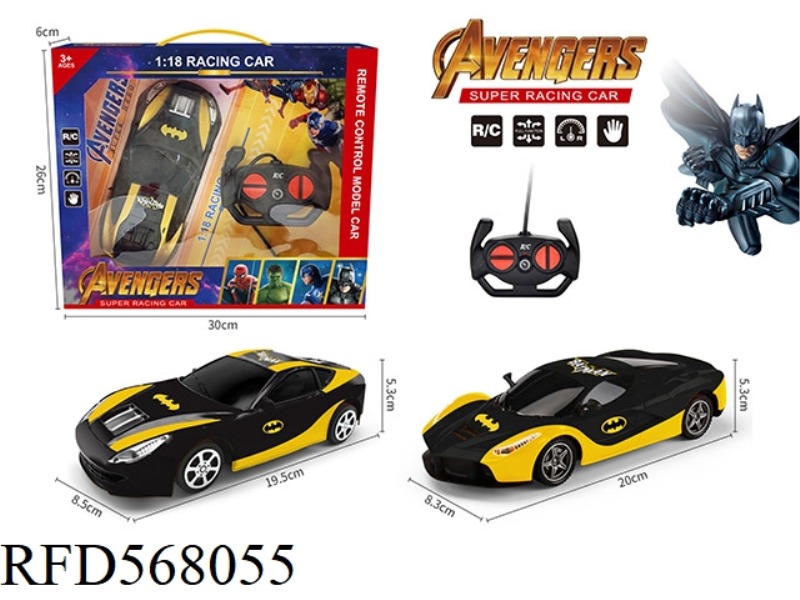 1:18 BATMAN REMOTE CONTROL CAR