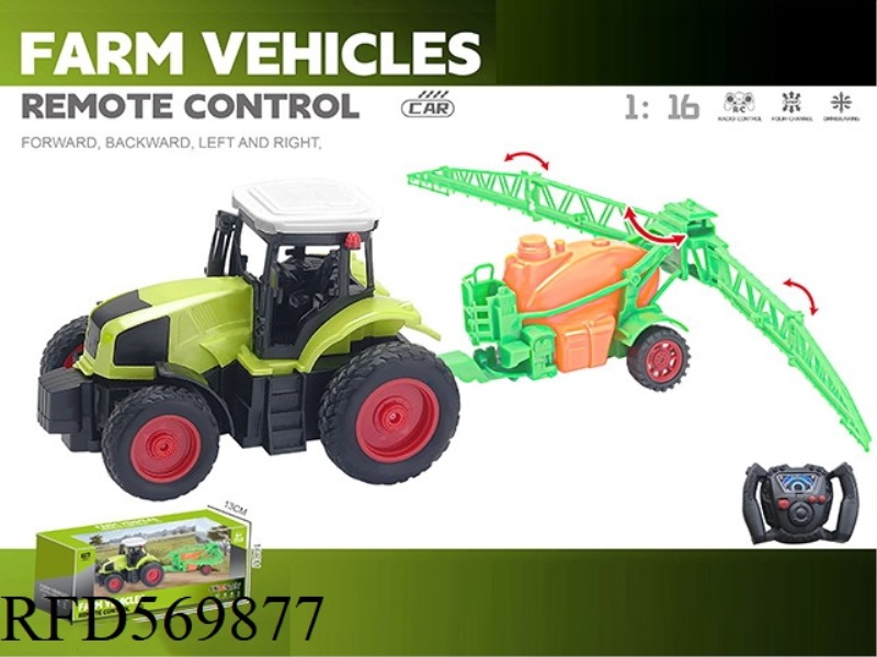 1:1627MHZ FOUR-WAY FARMER'S TRUCK (NO ELECTRICITY INCLUDED)