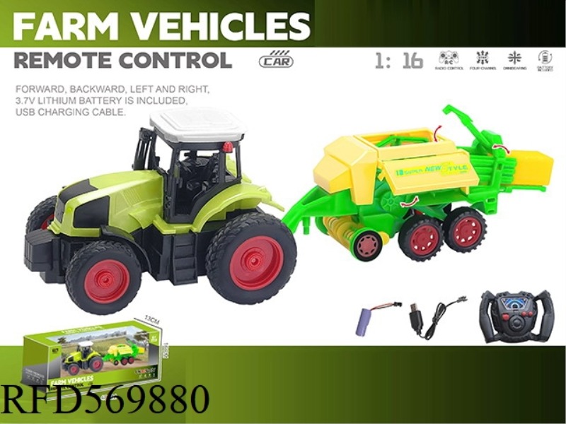 1:1627MHZ FOUR-WAY FARMER'S TRUCK (ELECTRIC INCLUDED)