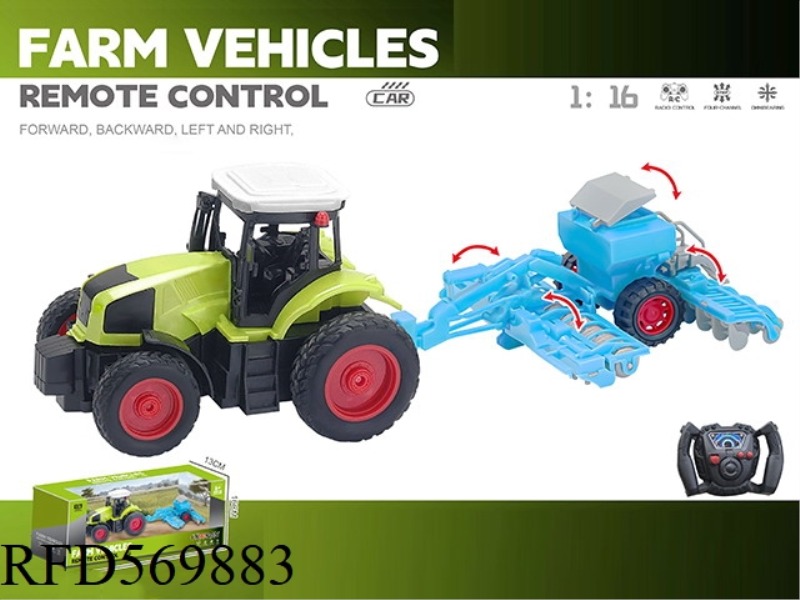 1:1627MHZ FOUR-WAY FARMER'S TRUCK (NO ELECTRICITY INCLUDED)