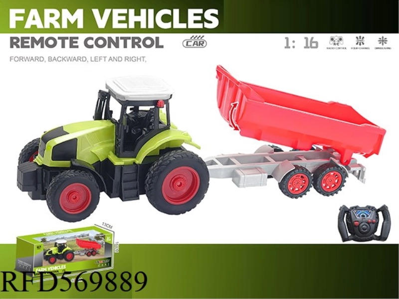 1:1627MHZ FOUR-WAY FARMER'S TRUCK (NO ELECTRICITY INCLUDED)