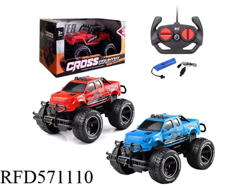 1:18 OFF-ROAD REMOTE CONTROL CAR WITH LIGHTS