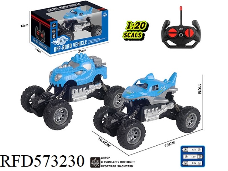 27MHZ 1:20 FOUR-WAY CLIMBING REMOTE CONTROL CAR