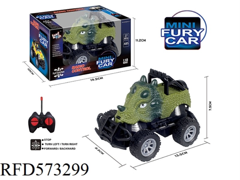 27MHZ 1:43MINI FOUR-PASS LIGHT REMOTE CONTROL CAR