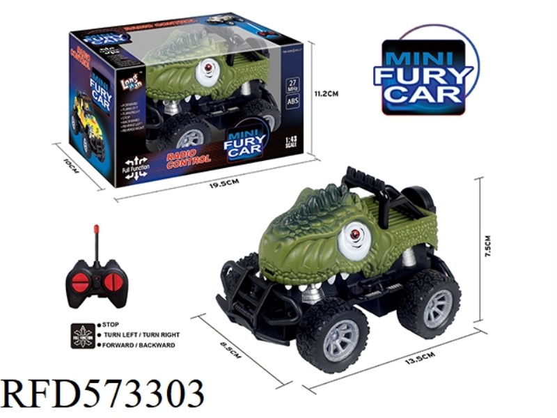 27MHZ 1:43MINI FOUR-PASS LIGHT REMOTE CONTROL CAR