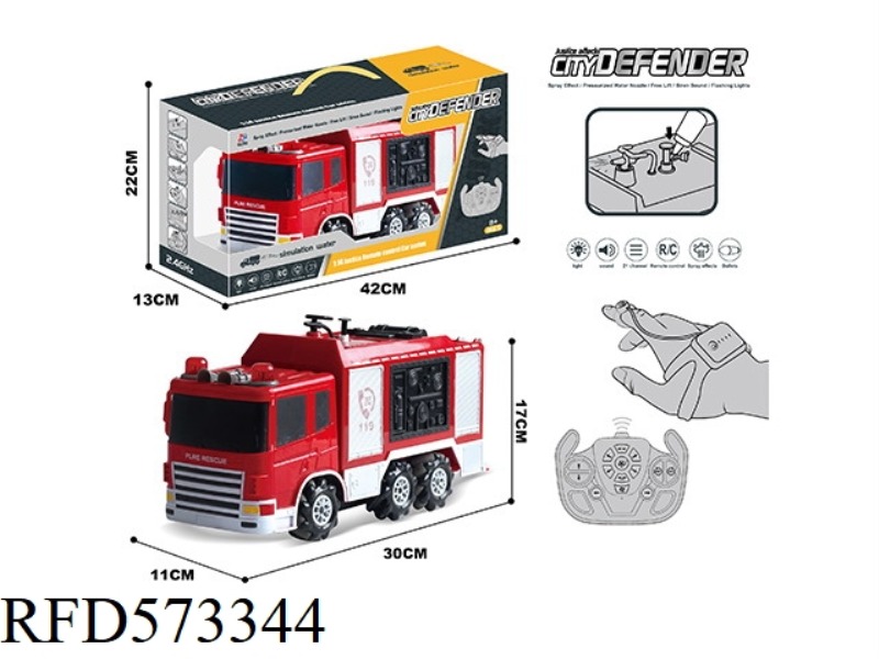 21 REMOTE CONTROL FIRE TRUCK