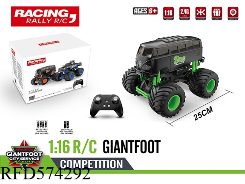 1:16 SUPER WHEEL RACE BIGFOOT