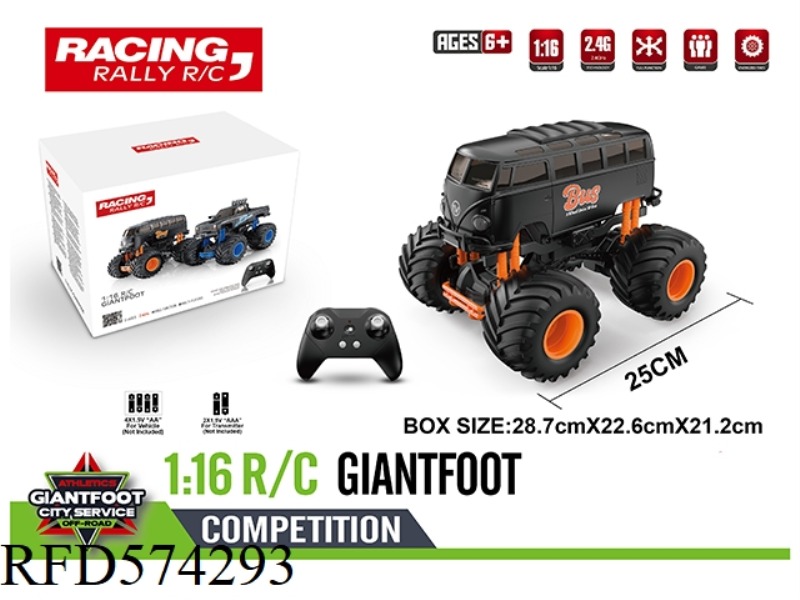 1:16 SUPER WHEEL RACE BIGFOOT