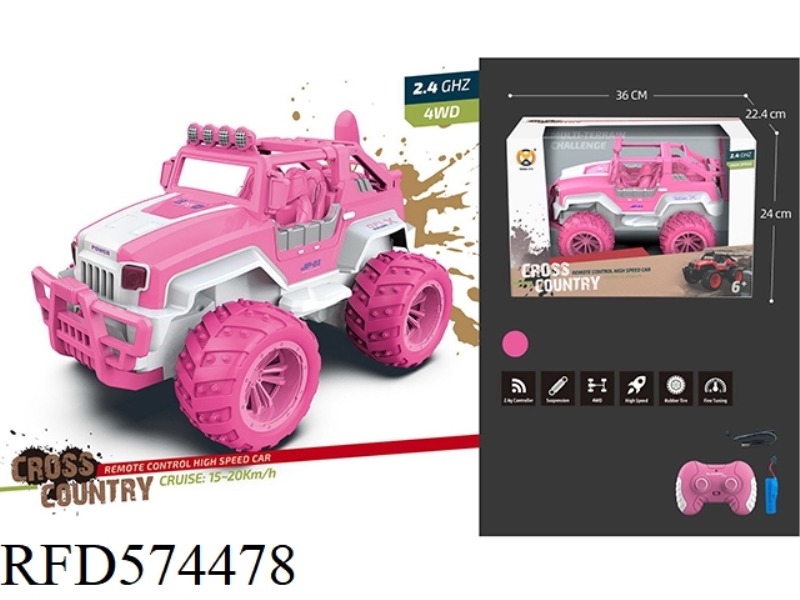 1:12 OFF-ROAD SPEED CAR PINK