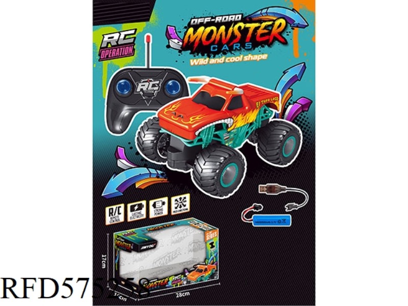 1:20 RED BULL BIGFOOT REMOTE CONTROL CAR (ELECTRIC INCLUDED)