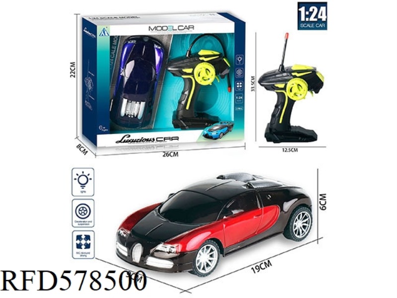 1:24 FOUR-WAY REMOTE CONTROL CAR