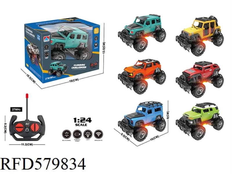 1:24 FOUR-WAY LIGHT OFF-ROAD VEHICLE