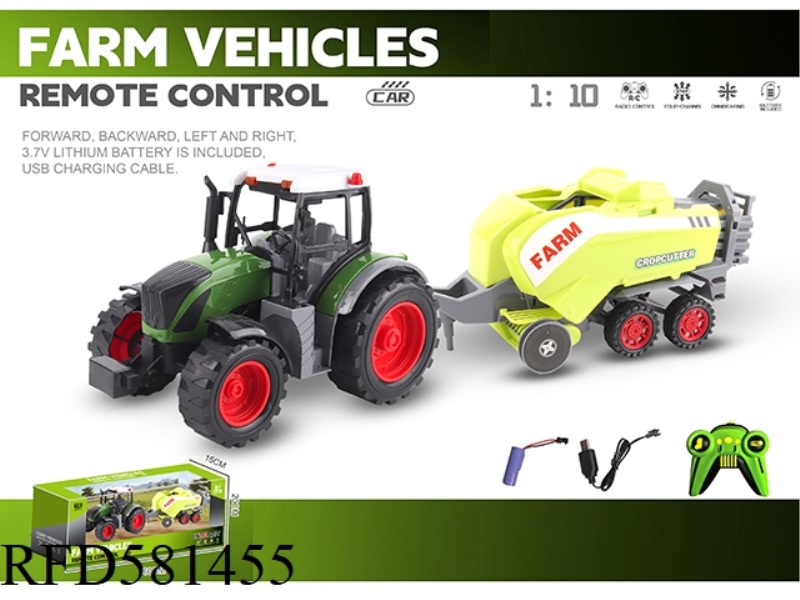 1: 10 27 MHZ FOUR-WAY FARMER CAR (INCLUDING ELECTRICITY)
