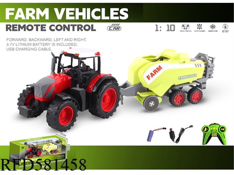 1: 10 27 MHZ FOUR-WAY FARMER CAR (INCLUDING ELECTRICITY)