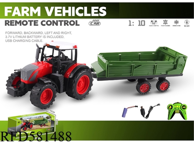 1: 10 27 MHZ FOUR-WAY FARMER CAR (INCLUDING ELECTRICITY)